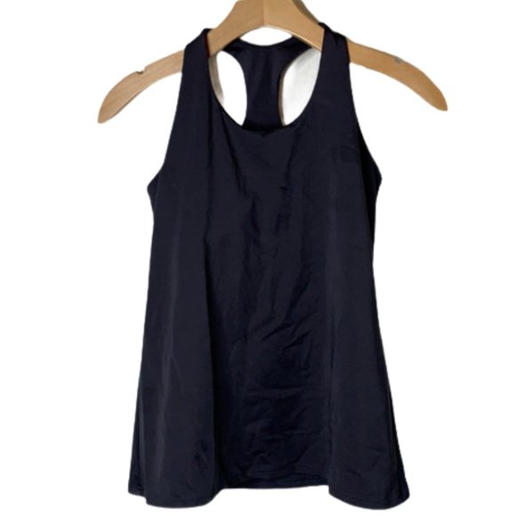 K-DEER Tops - NWOT K-Deer RazerBack Tank Top Black